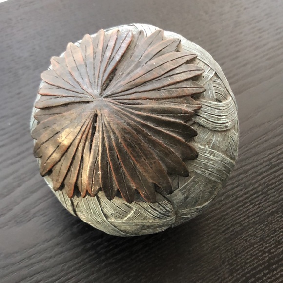 Basket Weave Orb Accent Decor - Picture 3 of 9